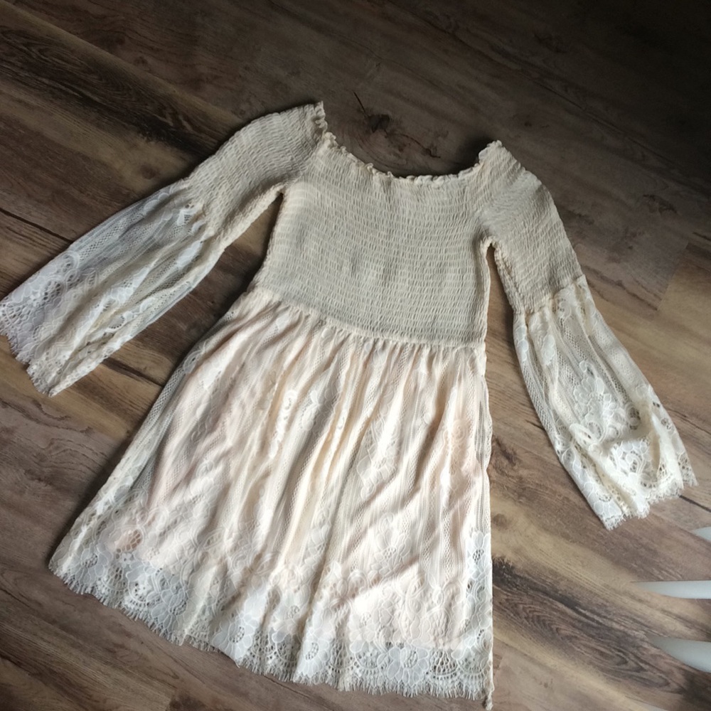Off the shoulder dress